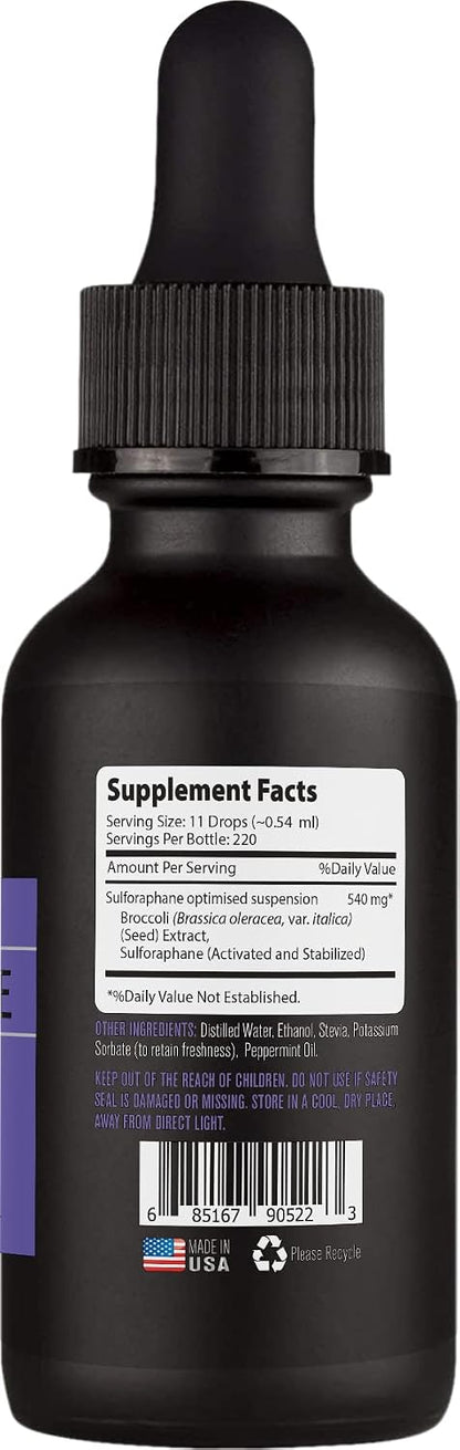 Lyfetrition Sulforafano Activado y Estabilizado 540mg – 4 oz Líquido (220 Dosis) – Image 2