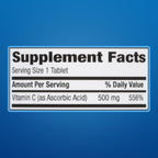 MAJOR Vitamina C 500 mg Ácido Ascórbico - 300 Comprimidos
