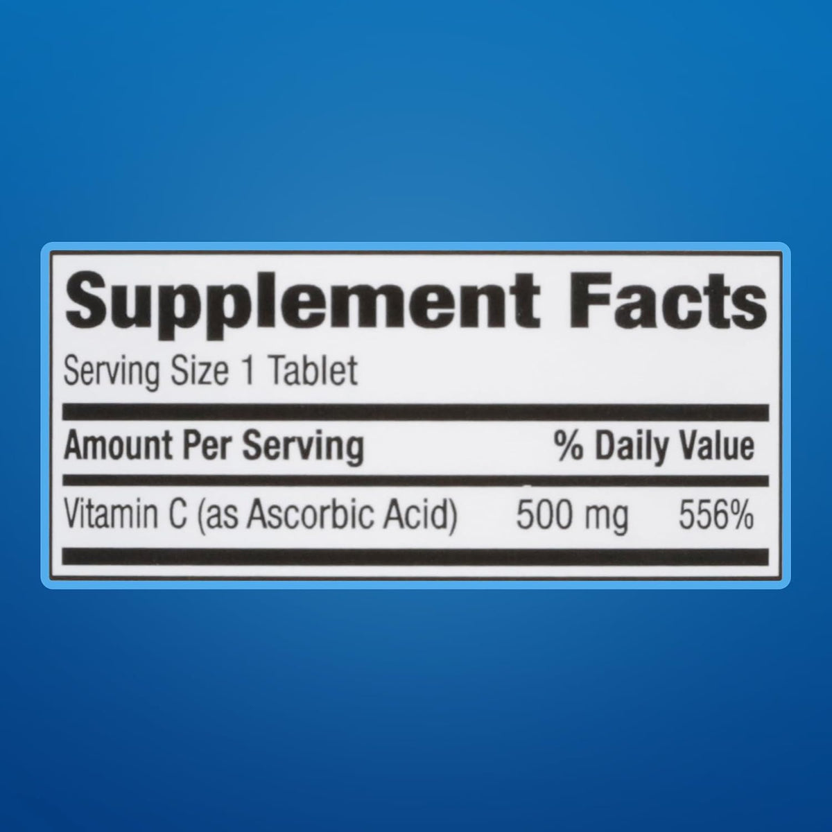 MAJOR Vitamina C 500 mg Ácido Ascórbico - 300 Comprimidos – Image 8