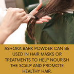 Polvo de Corteza de Ashoka 100% Natural (Saraca Asoca) - 227g