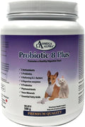 Omega Alpha Probiotic 8 Plus - Probiótico y enzimas para perros y gatos (500g)