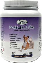 Omega Alpha Probiotic 8 Plus - Probiótico y enzimas para perros y gatos (500g)