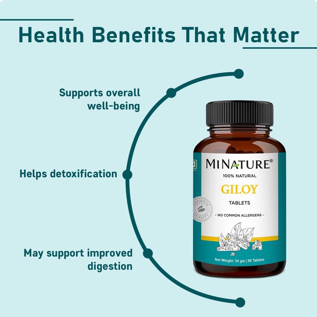 Minature Giloy 90 Comprimidos | 1000 mg | 45 Días | 100% Natural | Vegano