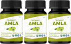 ORGANIC SPREE Tabletas de Amla Orgánico - 1200 mg por dosis - Grosella Espinosa India, Suplemento Rico en Vitamina C, Apoya el Sistema Inmunitario, 120 Tabletas