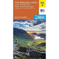 Mapa OS Explorer OL4 Lake District - Zona Noroeste: Keswick, Cockermouth y Wigton