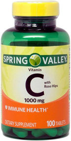 Vitamina C 1000 mg con Escaramujo - 100 Comprimidos