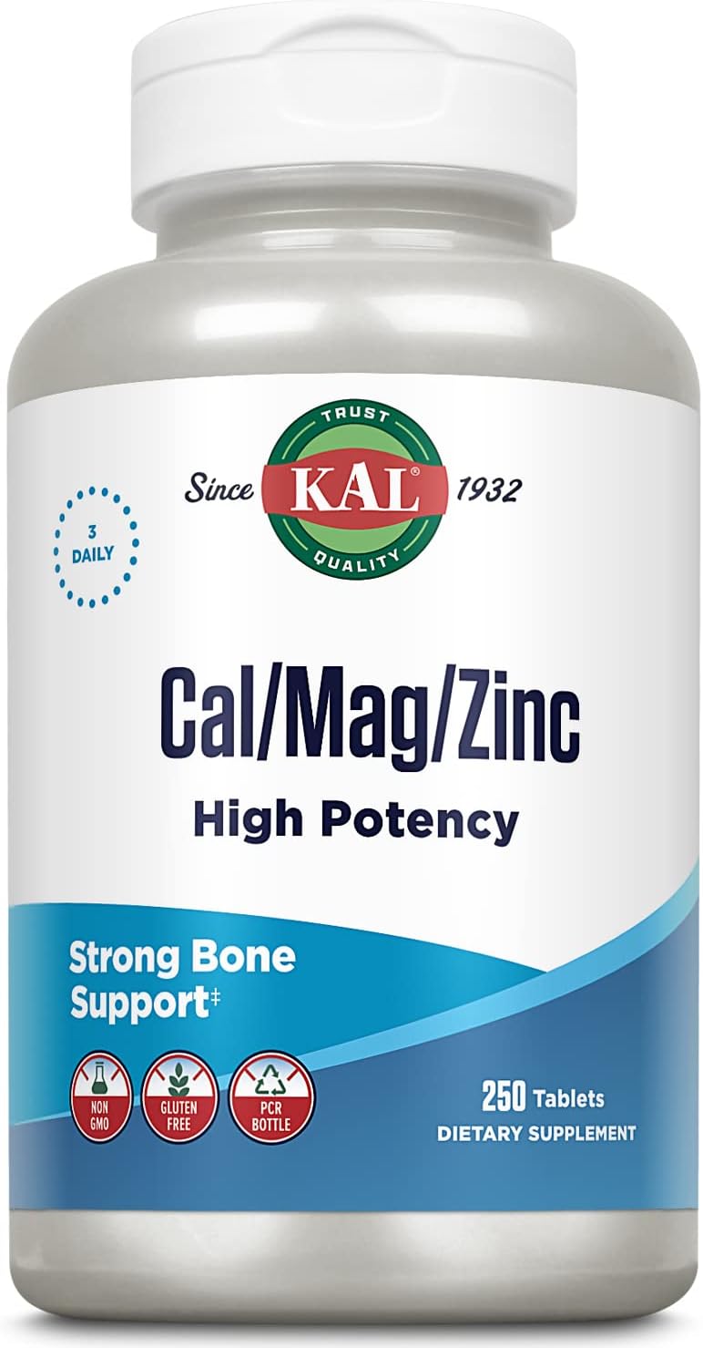 KAL Calcio Coral en Comprimidos 1000 mg - 227 g (8 oz)
