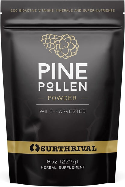 Surthrival Polen de Pino en Polvo (227 g) - – Aminoácidos: incluyendo fenilalanina, que es un precursor de – Image 1