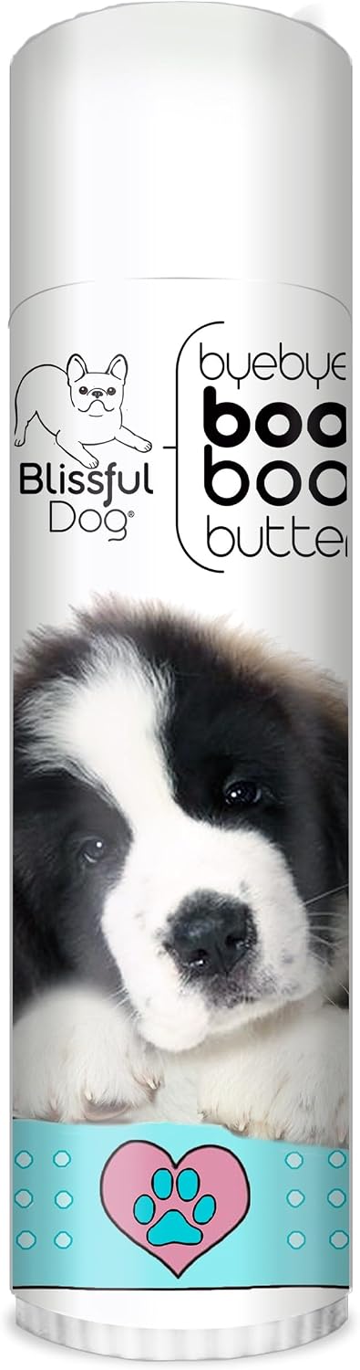 St. Bernard Booboo Butter – Natural Dog Balm (0.50 oz Tube)