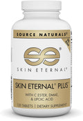 Source Naturals Skin Eternal Plus, con C Ester, DMAE y Ácido Lipóico - 120 Comprimidos