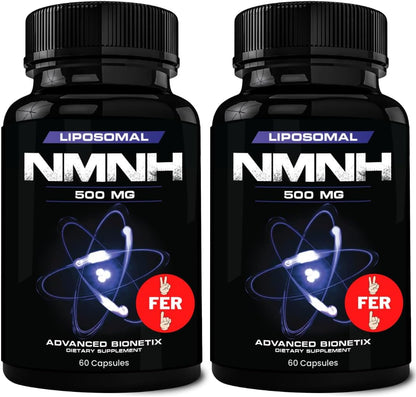 Advanced Bionetix NMNH Liposomal 500 mg – 120 Cápsulas – Image 1