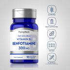 Benfotiamina 300mg - 90 Cápsulas - Piping Rock