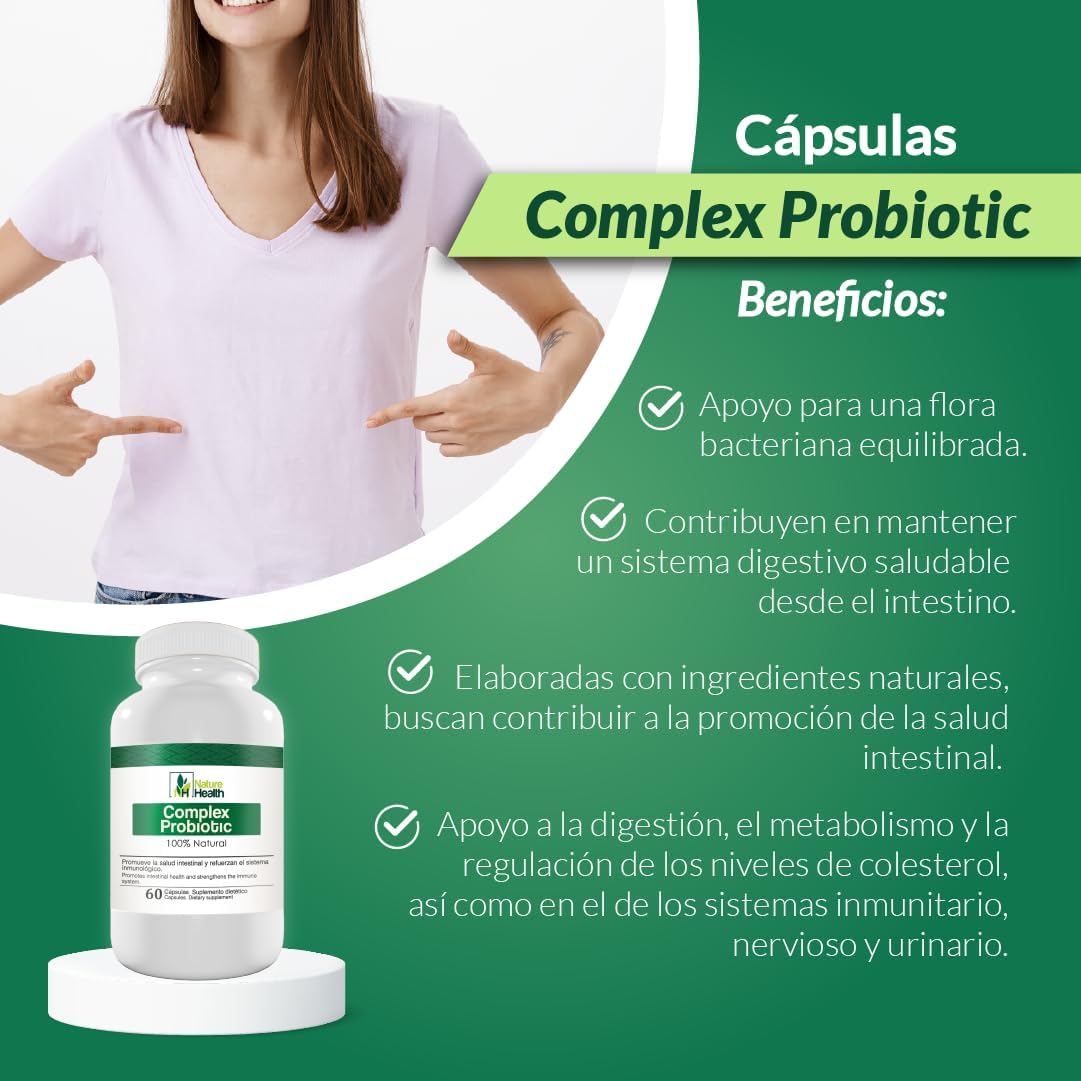 Complex Probiotic - Bacillus coagulans - 60 cápsulas