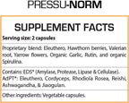 Professional Botanicals Pressu Norm - 60 Cápsulas Vegetarianas