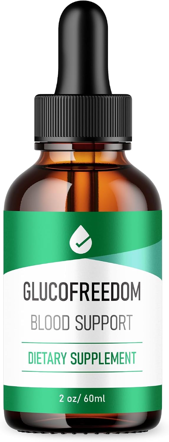 GlucoFreedom Drops - Fórmula Oficial - Gotas Líquidas de Apoyo al Bienestar General (59 ml)