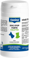 Canina Pharma Dog-Stop Forte Comprimidos para Perros, 60 unidades