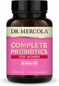 Dr. Mercola Complete Probiotics for Women - 70B UFC - 30 Cápsulas