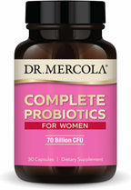 Dr. Mercola Complete Probiotics for Women - Probiótico Femenino - 90 Cápsulas (90 Dosis)