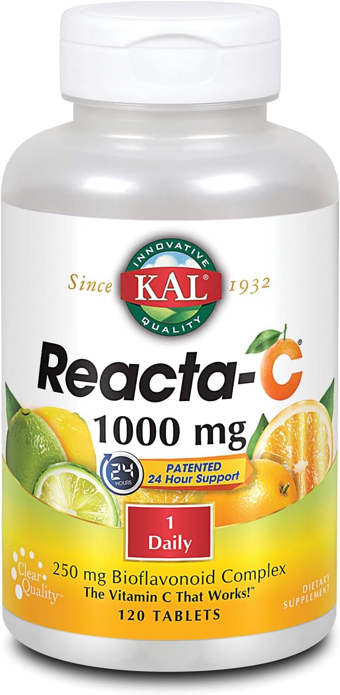 KAL Reacta-C con Bioflavonoides - 120 Comprimidos