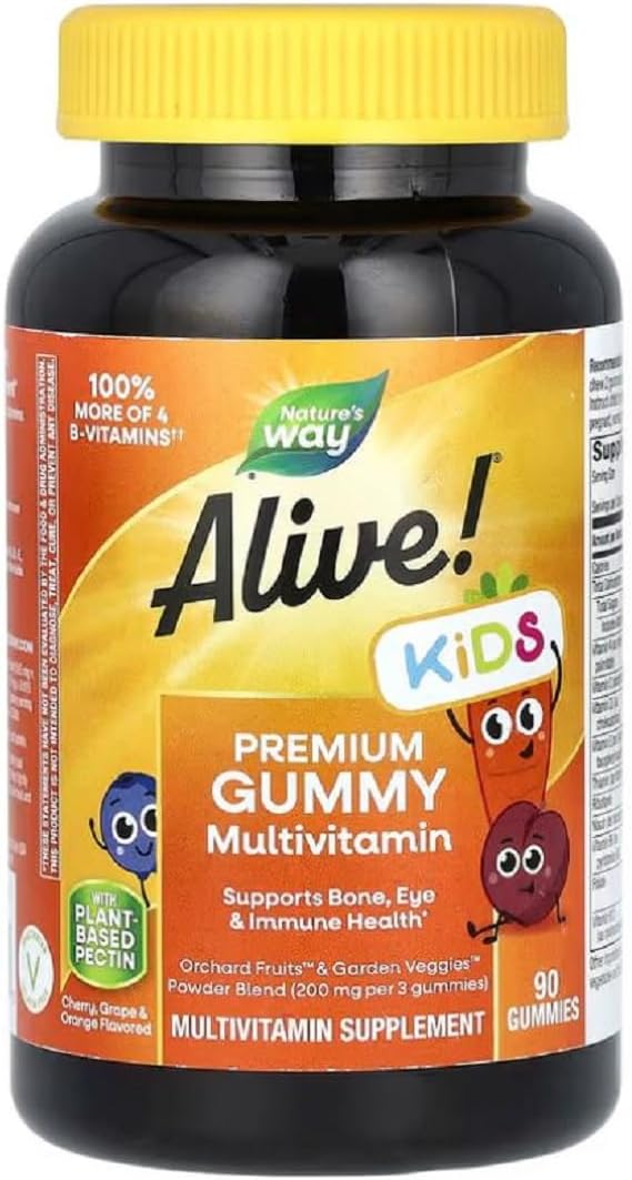 Nature's Way Alive! Multivitamínico Infantil en Gomitas, 90 unidades