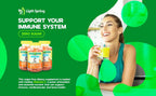 LightSpring Gominolas de Vitamina C Sin Azúcar, 250 mg, 120 uds