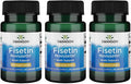 Swanson Fisetina 100 mg 30 Cápsulas Vegetales (Pack de 3)