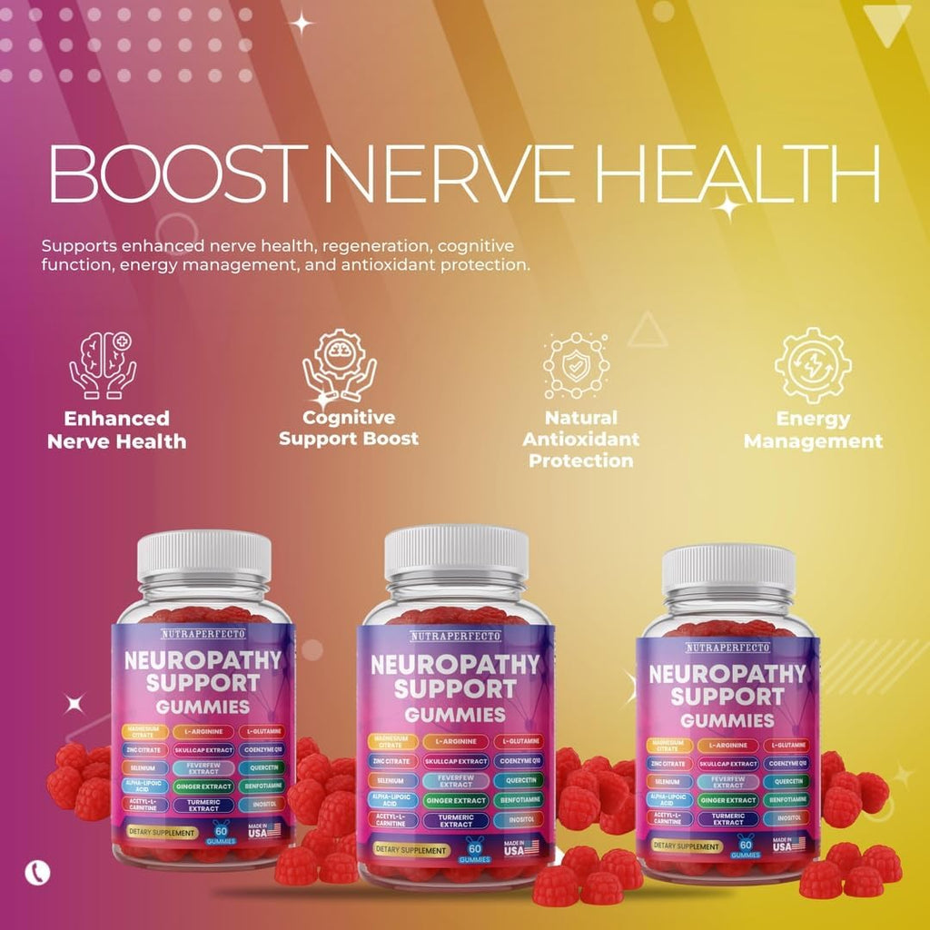 NutraPerfecto Gominolas Sin Azúcar para Apoyo Nervioso