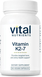 Vital Nutrients Vitamina K2-7 (MK-7) - 60 Cápsulas Veganas