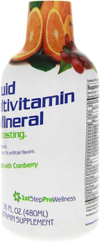 1st Step for Energy Multivitamínico Líquido y Minerales Citrus Burst 473 ml