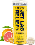 1Above Jet Lag Relief Tablets - Multivitamínico Efervescente Sabor Cítrico, 10 Comprimidos