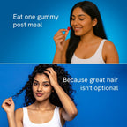 Be Bodywise Gomitas de Biotina para el Crecimiento del Cabello - Sin Azúcar - Vitaminas para Cabello, Piel y Uñas con Hierro - 60 Días