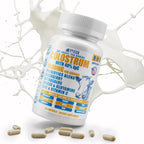 Vyxion 8-en-1 Colostro Bovino 1000mg con 40% IgG y Probióticos - 60 Cápsulas