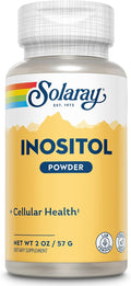 SOLARAY Inositol Puro en Polvo - 700 mg por dosis - 163 porciones - 113 g