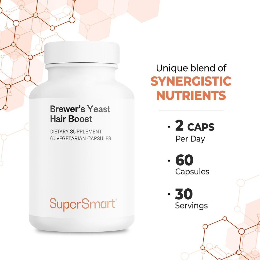 SuperSmart Brewer's Yeast Hair Boost (Fórmula Avanzada)