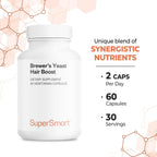 SuperSmart Brewer's Yeast Hair Boost (Fórmula Avanzada)