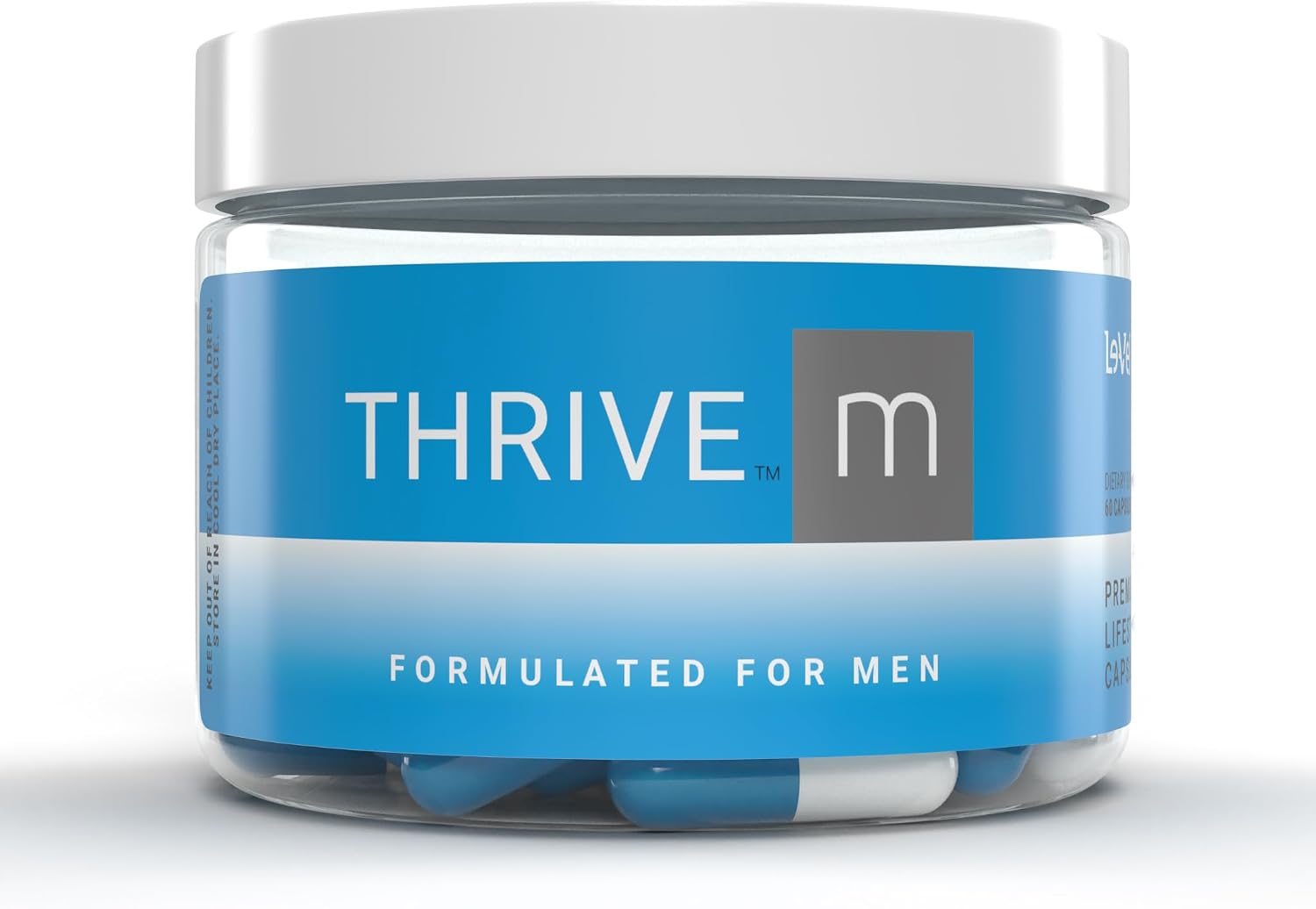 Le-Vel Thrive M Cápsulas Premium para Hombres - 60 Servicios