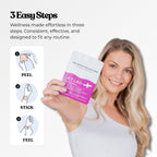 Parche Antijet Lag Natural con Melatonina, Valeriana, Magnesio y Vitaminas B - Pack de 4