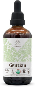 Extracto Orgánico de Genciana sin Alcohol - Alta Potencia - 118 ml