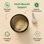 Ultimate Pet Nutrition Nutra Thrive Canine, Suplemento Nutricional en Polvo 40-en-1 para Perros