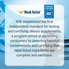 RnA ReSet ReAline – Complejo de Vitaminas B Metiladas con Taurina y Metionina, 60 Cápsulas (NSF Certified)