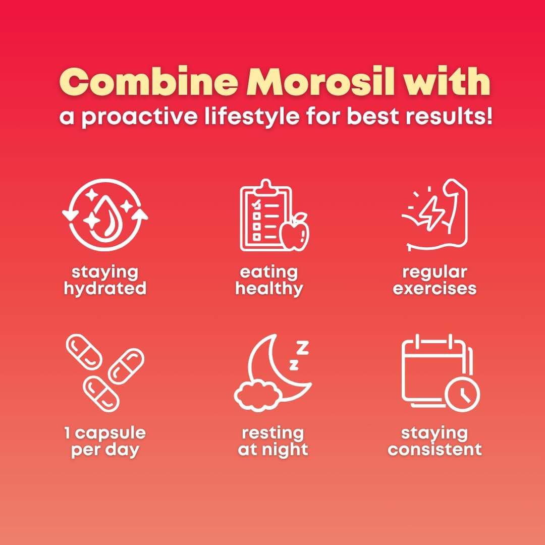 Morosil Extracto de Naranja Moro 400 mg - 60 Cápsulas Vegetales