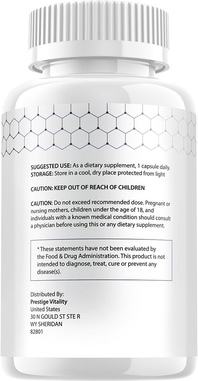Gluctose Capsules – Suplemento Avanzado, Fórmula Natural (5 Paquetes - 300 Cápsulas)