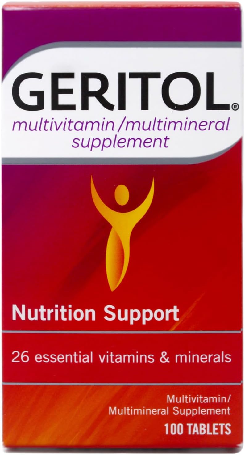 Geritol Multivitamínico Apoyo Nutricional – 100 Comprimidos