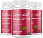 CelebrateONE 45 Multivitamínico Bariátrico con Hierro, Masticable Sabor Cereza, 90 Comprimidos (3 Meses)