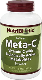 NutriBiotic Meta-C Vitamina C en Polvo, 227 g (8 oz)