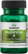 Swanson Maximum-Strength Huperzine A 200 mcg 30 Cápsulas