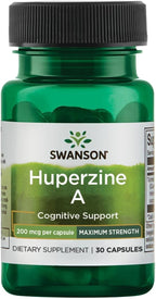 Swanson Maximum-Strength Huperzine A 200 mcg 30 Cápsulas