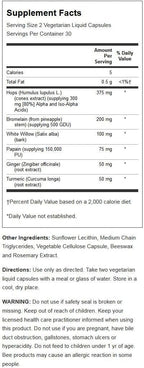 Super Ibuactin Máxima Potencia 60 Cápsulas Líquidas Vegetales