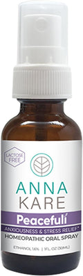 ANNAKARE Peacefulí Spray – Apoyo homeopático para la tensión emocional y el sueño, 30 ml