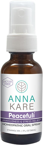 ANNAKARE Peacefulí Spray – Apoyo homeopático para la tensión emocional y el sueño, 30 ml